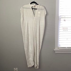 Miranda Bennett crushed velvet jumpsuit